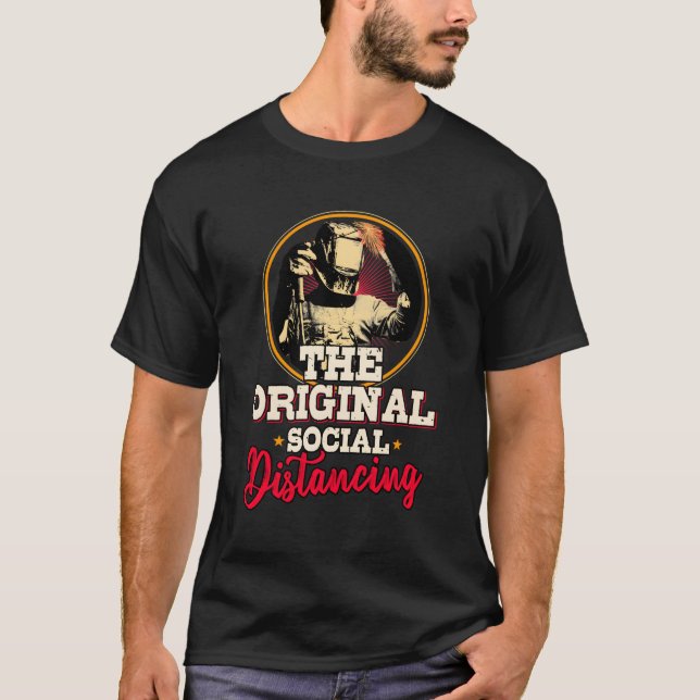 Svetsfolie på baksidan av t shirt (Framsida)