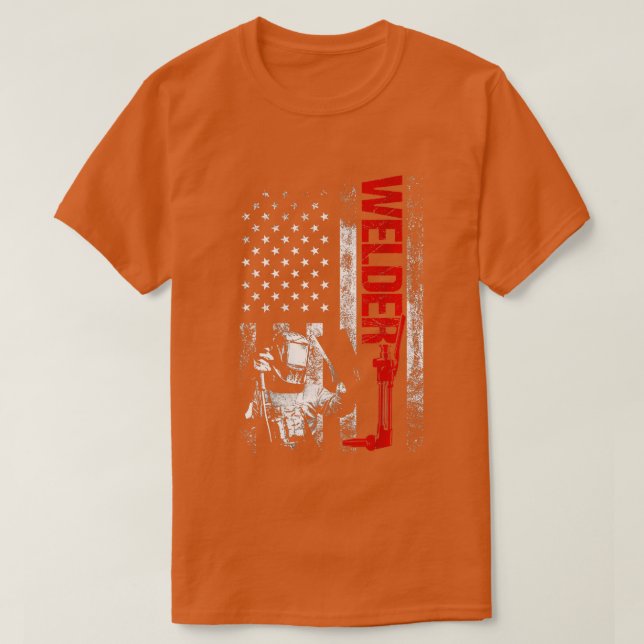 Svetsgåvor, svetsningskonstruktion på baksidan t shirt (Design framsida)
