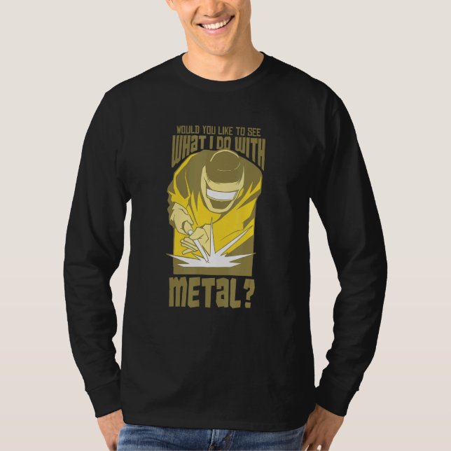 Svetshjälpmedel för svetsning 2 t shirt (Framsida)