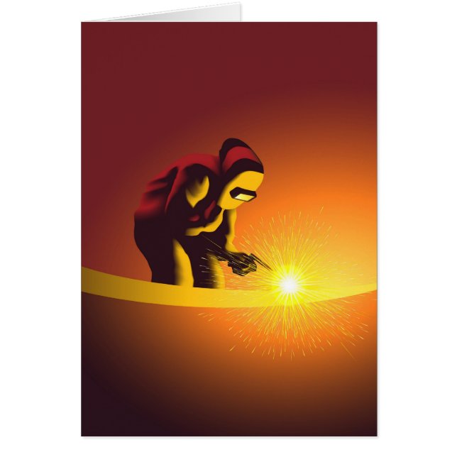 Svetskort Hälsningskort (Framsidan)