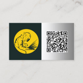 ⚙️ Svetsning Anpassningsbar QR Visitkort