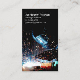 Svetsning av bågsparkar visitkort