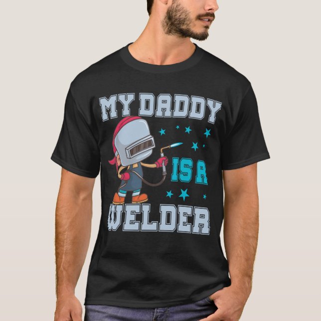 Svetsning Flickor Barn Pojkar T-Shirt (Framsida)