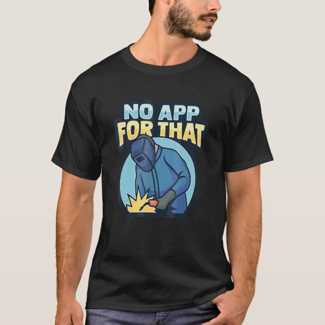 Svetsning för metallarbetare t shirt (Framsida)