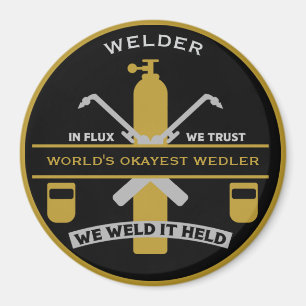 Svetsning Humor Present Magnet