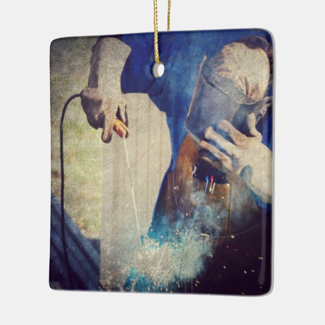 Svetsning Julgransprydnad Keramik (Vänster)