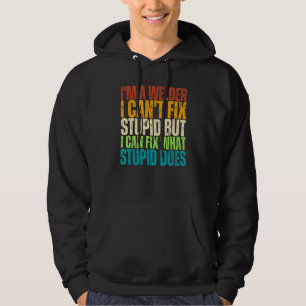 Svetsning Memes Kläder För Expert Svetsare Hoodie