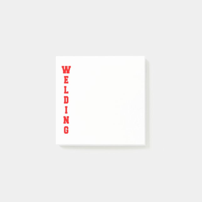 Svetsning Post-it Block (Framsida)