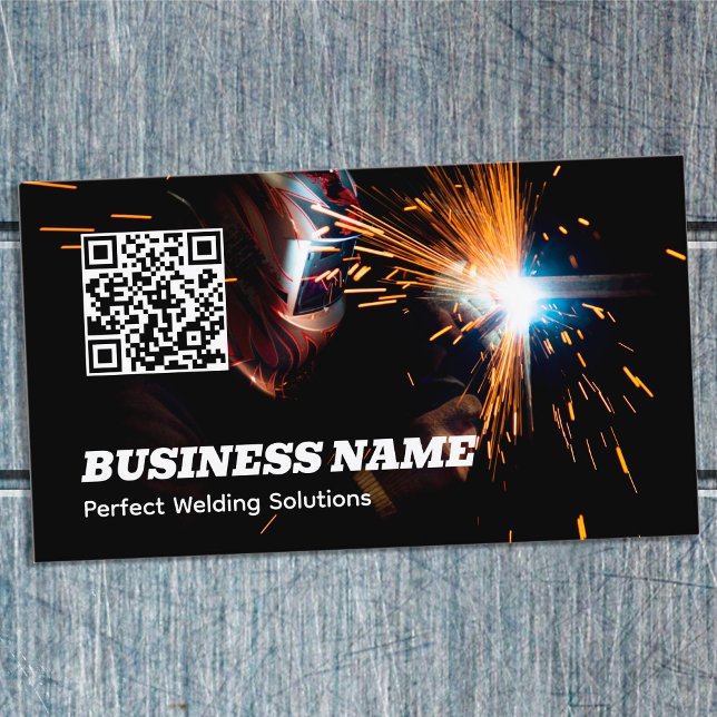 Svetsning QR Visitkort (Welding QR Business Cards)