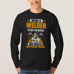 Svetsning som maffians walder t shirt
