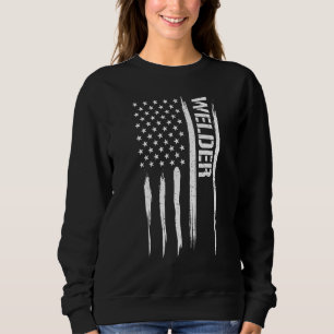 Svetsning Svetsare - Amerikansk Flagga Talesätt T Shirt