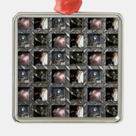 Svetsningmönster Julgransprydnad Metall