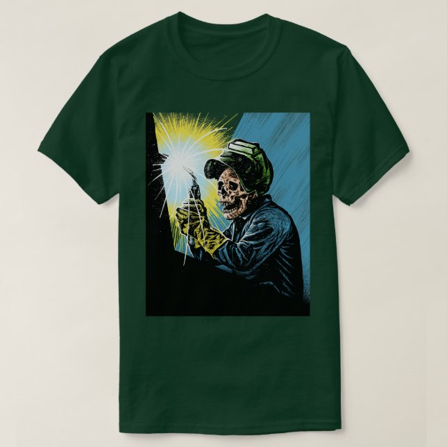 Svetsskalle T Shirt (Design framsida)