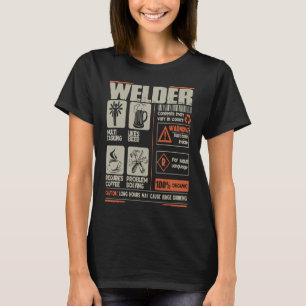 Svetsskyddsfilm Im A Multitasking Welder T Shirt