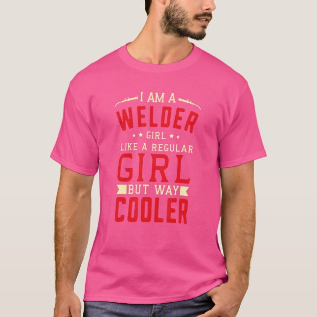 Svetssvetsare för professionell t shirt (Framsida)