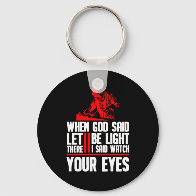 Svetssvetsare Nyckelring (Framsida)