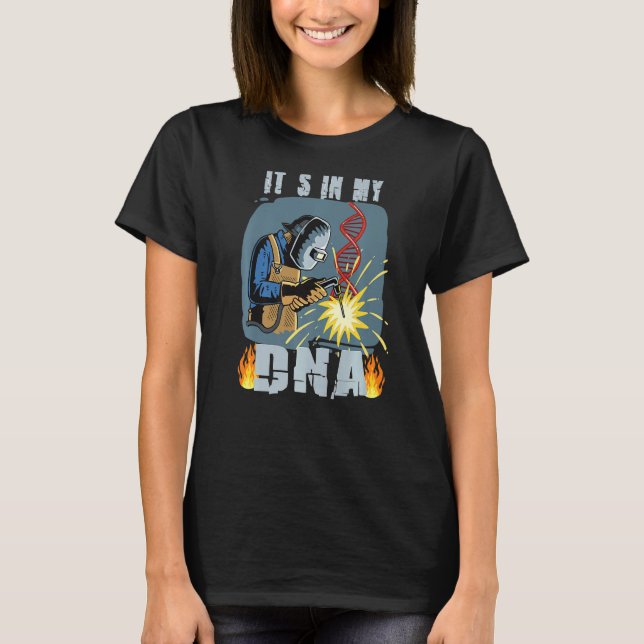 Svetssvetsningsmössor Svetsning T Shirt (Framsida)