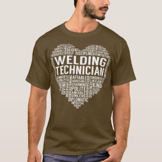 Svetstekniker Heart T Shirt