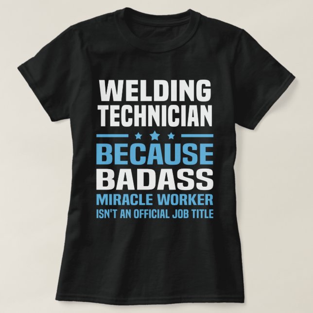 Svetstekniker T Shirt (Design framsida)