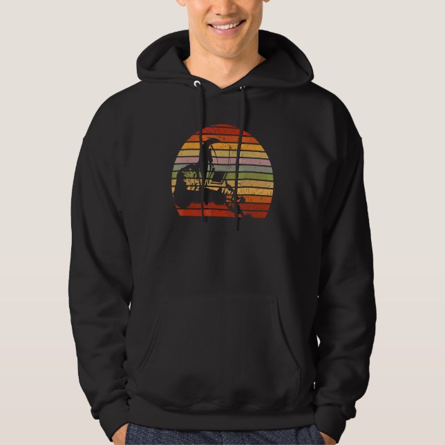 Svetstillverkning av Vintage Processaa för Blacksm Hoodie (Framsida)