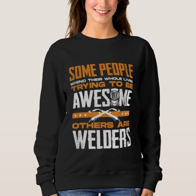 Svetswalder Metalworking vissa försöker göra B T Shirt (Framsida)