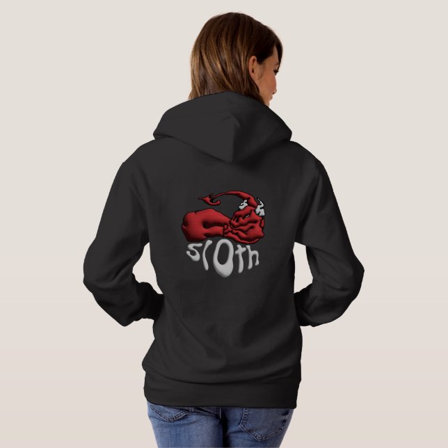 Svett i synd slöhet  t shirt (Hel baksida)