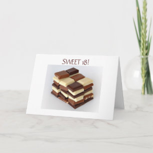 SVETTA 18! BIRTHDAY ÖNSKEMÅL KORT