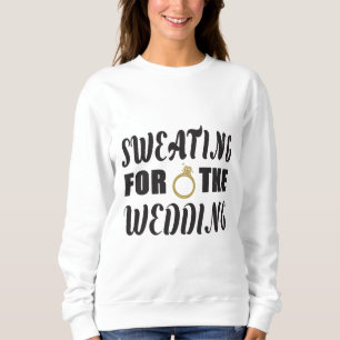 Svettas för bröllopet t shirt
