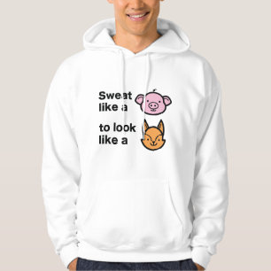 Svettas Som En Gris Hoodie