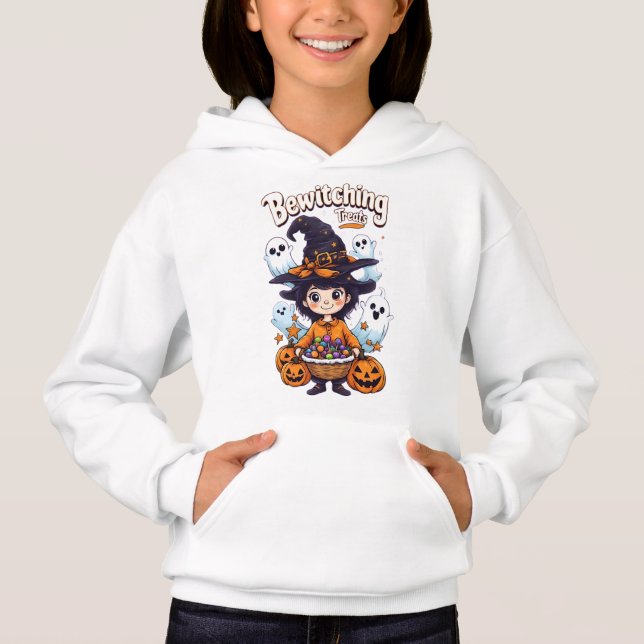 Svettbehandlingar:En söt och taoky Halloween T Shirt (Framsida)