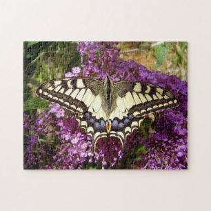 Svettfjäril Photo Puzzle med Gift box Pussel