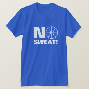 Svettfri sport t-shirt för basketspelare