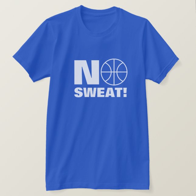 Svettfri sport t-shirt för basketspelare (Design framsida)