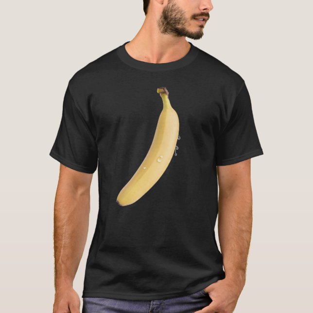 svettig banan t shirt (Framsida)