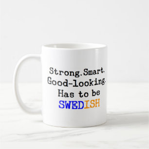 svettig stark kaffemugg