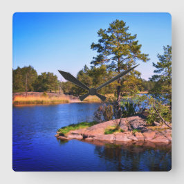 Svettlandskapsvål, foto fyrkantig klocka