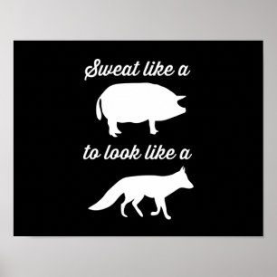 Svettnågot liknande en gris som ser något liknan poster