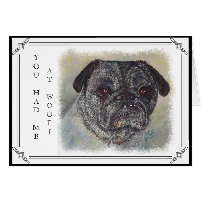 SVETTPUG HÄLSNINGSKORT (Framsidan Horizontal)