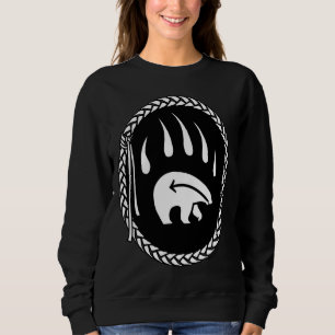 Svettskjorta av konstgjord björn Klo-svenska moder Tee Shirt