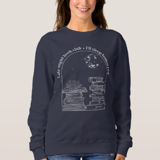 Svettskjorta, Bok Klubb (Vita Bläck) T Shirt