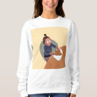 Svettskjorta för Croissant-tid T Shirt