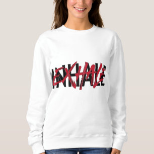 Svettskjorta för inhalationsexhalets utformning t shirt
