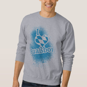 Svettskjorta i bayersk fotboll sweatshirt