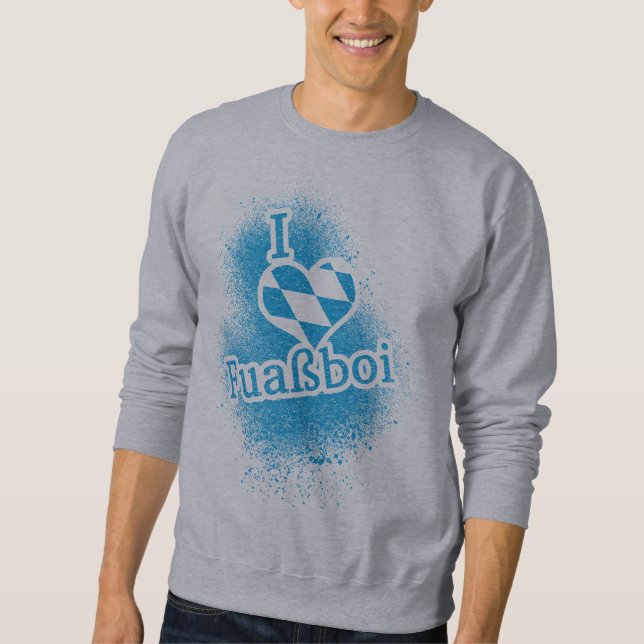 Svettskjorta i bayersk fotboll sweatshirt (Framsida)