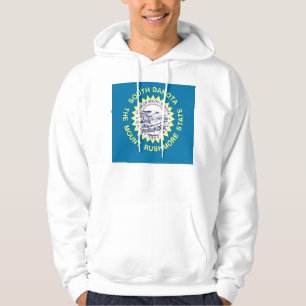 Svettskjorta med amerikansk flagga hoodie