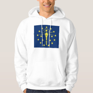 Svettskjorta med amerikansk flagga munkjacka