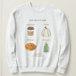 Svettskjorta med den spanska versionen av "ber Mon T Shirt