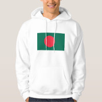 Svettskjorta med Flagga av Bangladesh