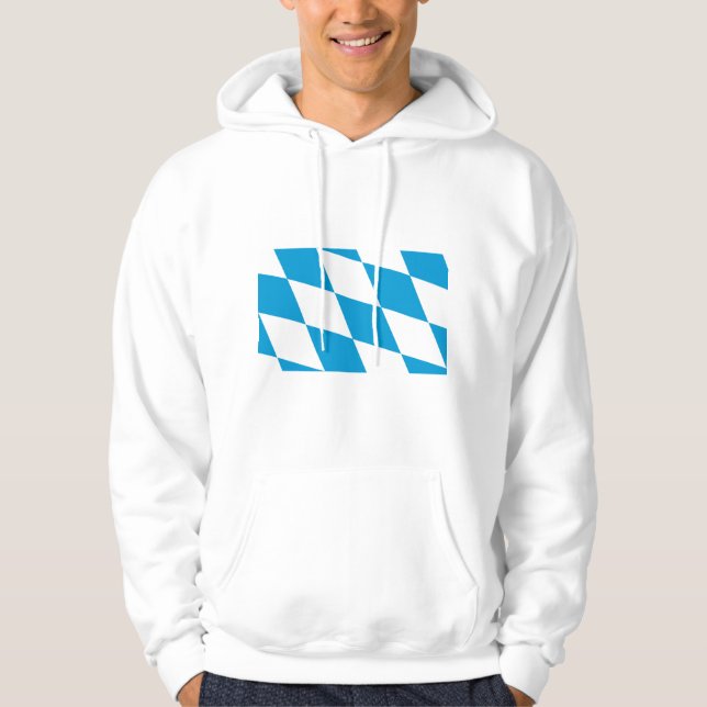 Svettskjorta med Flagga av Bayern Hoodie (Framsida)