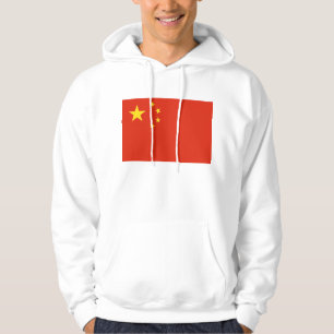 Svettskjorta med Flagga av China Hoodie